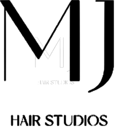 MJ HAIR STUDIOS  logo