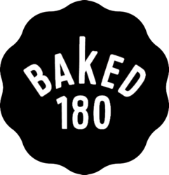 Baked 180 logo