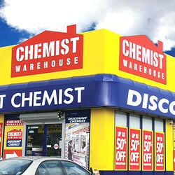 Chemist Warehouse banner